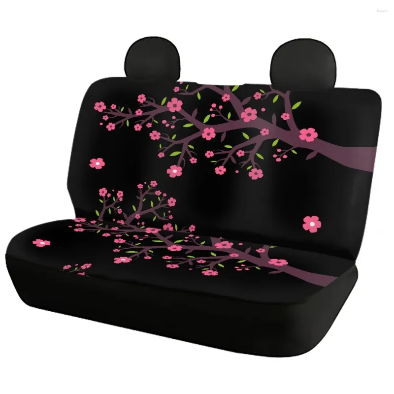 Cherry Blossom Pink Car Seat Covers Set Full Interior For Women Front And Rear Soft Autos Decor From Baiqiliu 58.77 DHgate.Com