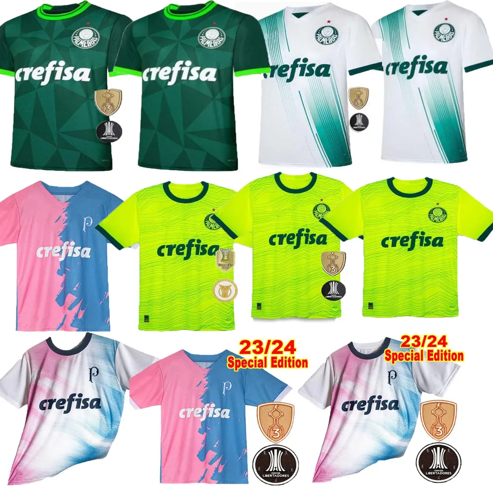 23 24 24 Palmeiras Dudu Soccer Jerseys 2024 Home Green Breno Lopes Rony G.Gomez Dare D.Barbosa Lucas Lima G.Menino Mina G.veron Man Kit Football Mundlifs