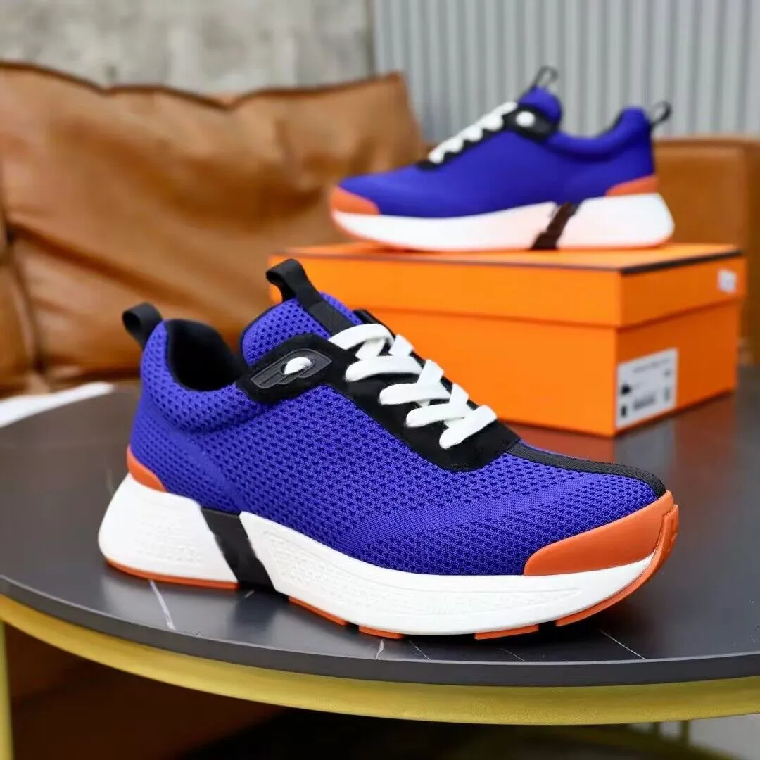 2024 Perfect Sports Men Heros Shoes Technical Knit & Suede Goatskin