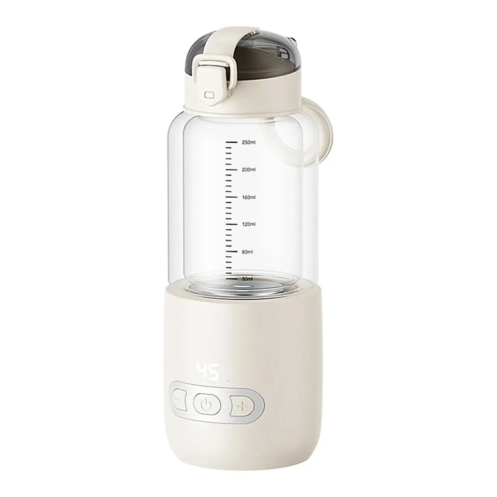 Chauffe-Biberon Intelligent Portable 500ml - Température Réglable - Sans Fil Et USB - Pour Voyages Et Quotidien