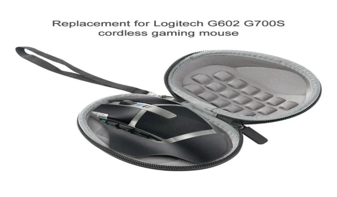 Souris de jeu sans fil, sac de rangement de voyage, étui rigide antichoc de remplacement pour MX Master 3 G602 G700S6027110