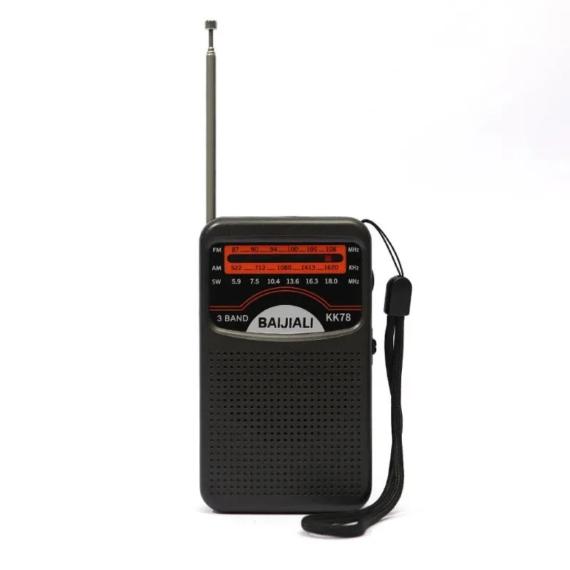 Radio 2023 Ny högkonfiguration Portable Radio FM/AM/SW Multiband Mini Radio Simple FM Radio Wholesale