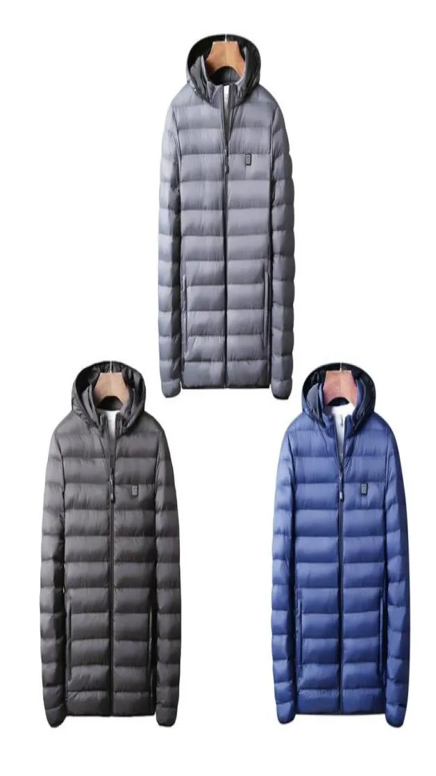Inverno casaco térmico aquecimento elétrico para baixo terno de algodão carregamento usb quente engrossado jaqueta masculina roupas ao ar livre jaquetashoodies3892234