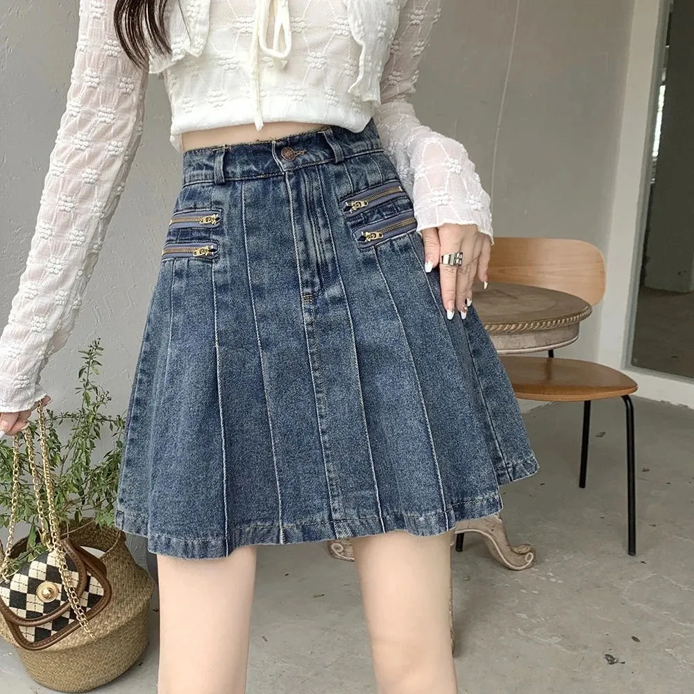 Mini-jupe Denim CO Taille 12 - Style Décontracté - Occasion Très Bon état