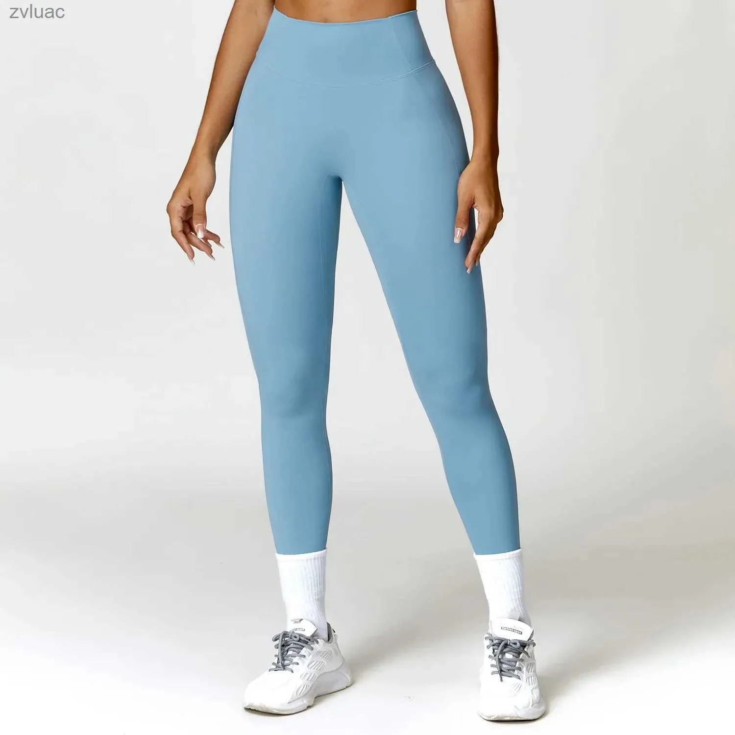 Yoga-outfit Yoga-outfit Push-up Gymleggings Dames Yogabroeken Hoge taille Sportleggings 2024 Lycra Leggins Mujer Pilates-kleding Trainingskleding Blauw Roze YQ240115