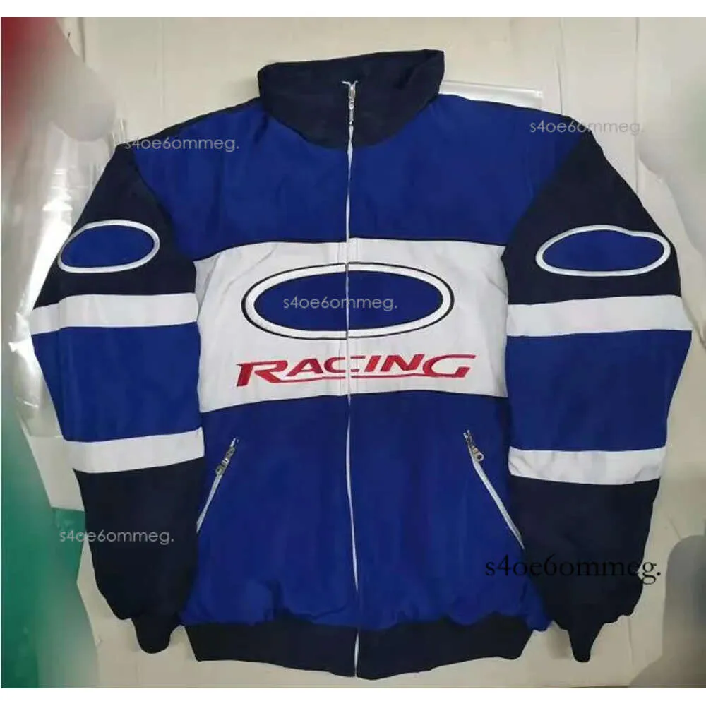 Af1 Racing Suit outono e inverno bordado logotipo casual jaqueta de algodão F1 801