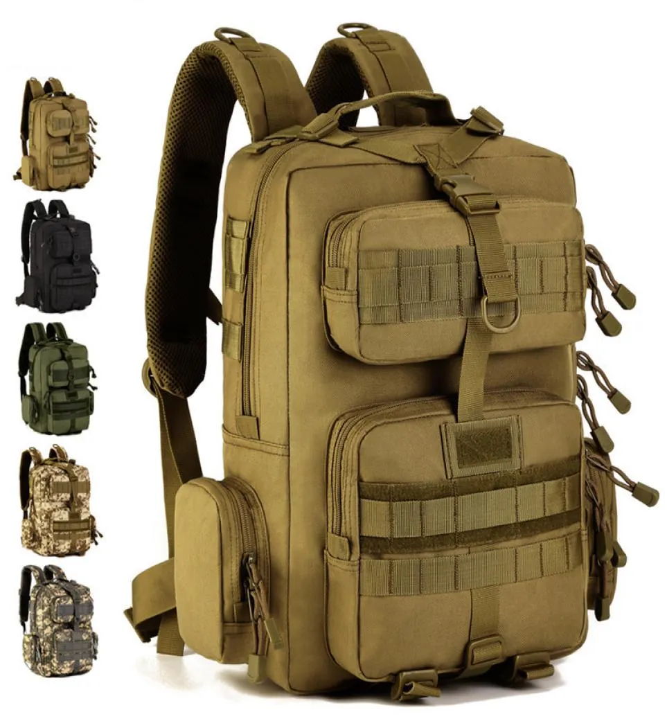 Army Tactical Backpack 30L Mochila Militar 14 Inches Laptop Rucksack  Outdoor Camping Hiking Camouflage Bag Bolsa Tatica5841047 From Ko9u, $42.01