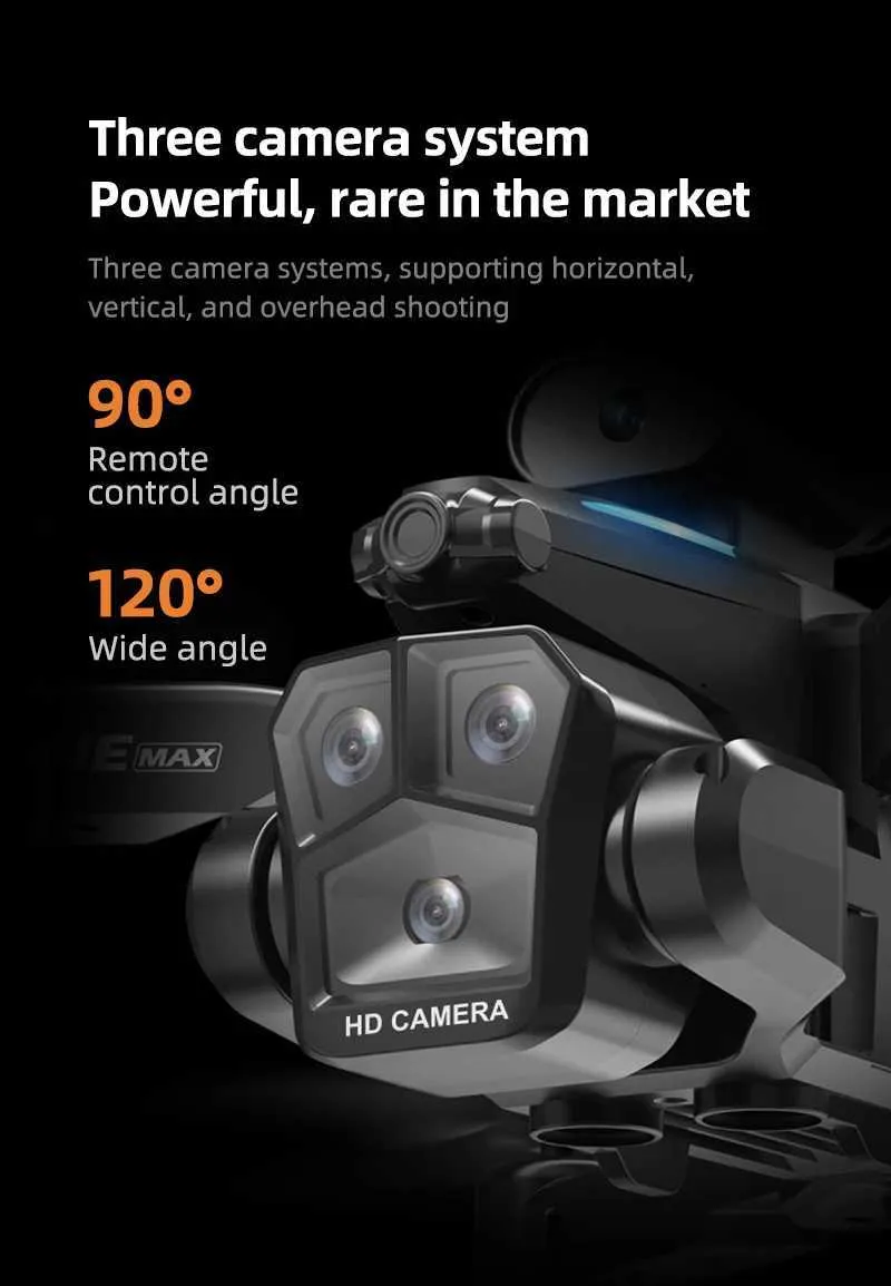C10 Max GPS Drone - 6000M HD Camera, Obstacle Avoidance, Gesture ...