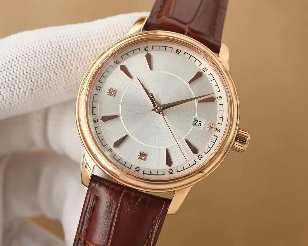 Top Diamond Watch Heren Designer Horloge 40 mm automatisch mechanisch uurwerk 100 m waterdicht herenarmband Saffier Zakelijk casual horloge