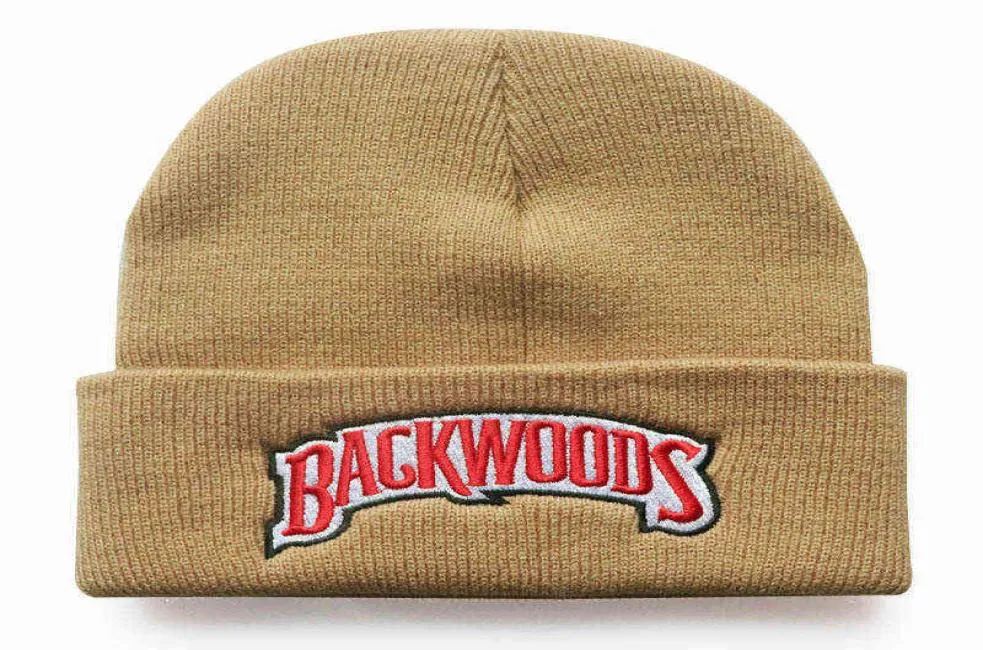 BACKWOODS Bonnet Broderie Chapeau D'hiver Garder Au Chaud Coton Chapeau Skullies Bonnets Chapeau Hip Hop Tricot Casquette Casual Amour Goutte Y211112795775