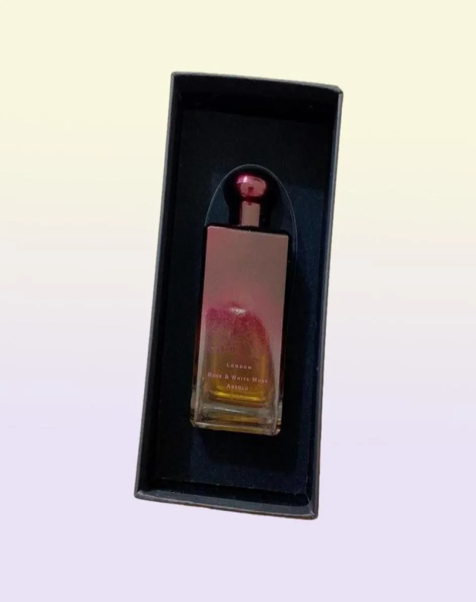 Katı Parfüm Yüksek Kaliteli Gül Beyaz Musk Absolu 3 4 oz / 100 ml unisex kolonya sprey uzun son kapasiteli iyi koku dhzh12380971