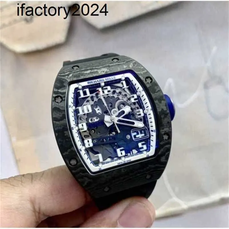 JF RichdsMers Watch Factory Superclone Luxe Miler Suisse avec boîte en acier inoxydable Tourbillon Montres-bracelets Rm02 8QHQ