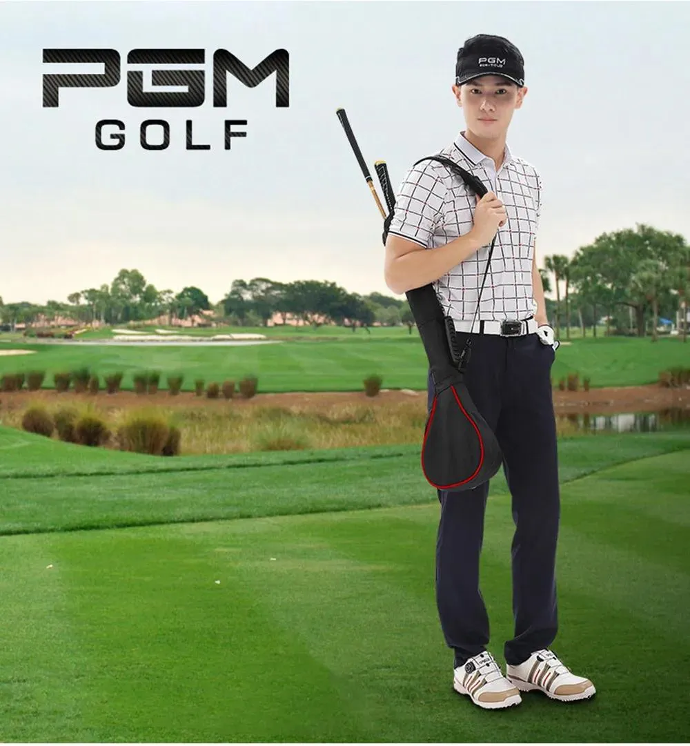 Sacs Sacs de Golf PGM entraînement de pratique en plein air Golf étanche conception pliable Portable 3 Clubs pour hommes et femmes Pack de balle de sport