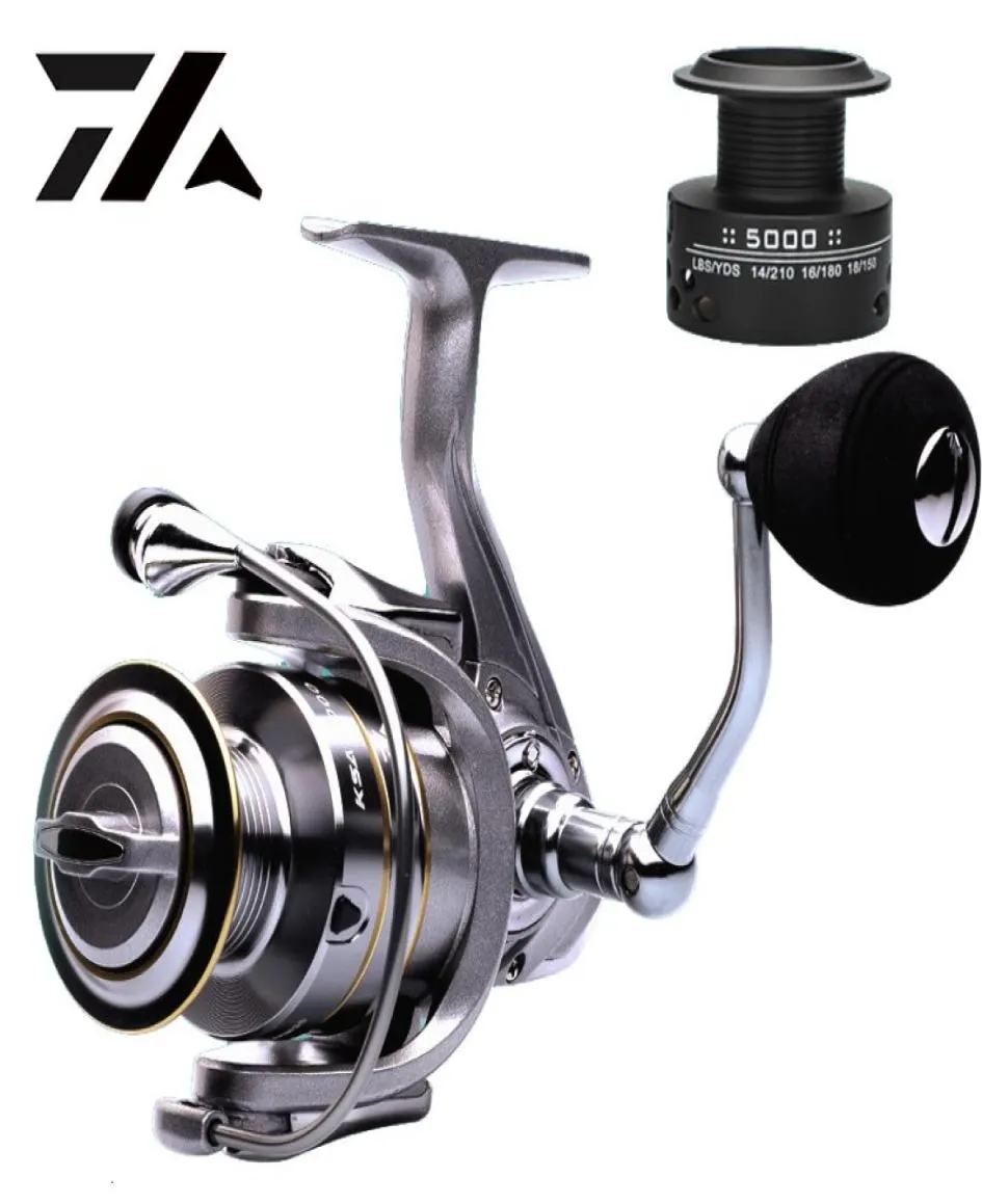 High Quality 141 BB Double Spool Fishing Reel 551 Gear Ratio High Speed Spinning Reel Carp Fishing Reels For Saltwater T1910159940712