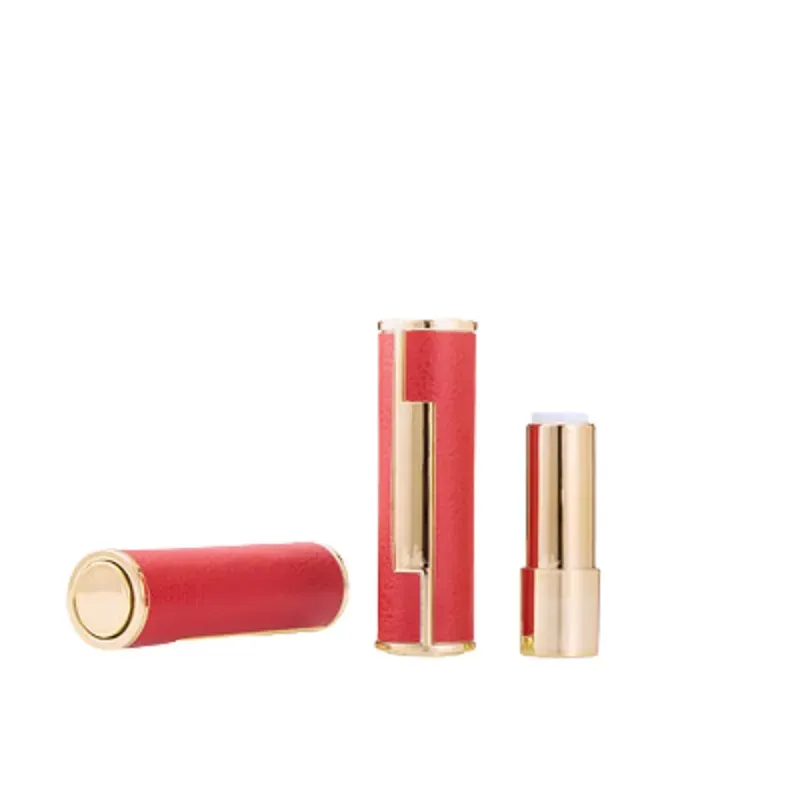 Packing Empty Bottle 12.1mm Lipstick Tube DIY High-Grade Cortical air Traffic Control Press Tube Portable Refillable Cosmetic Packaging Container