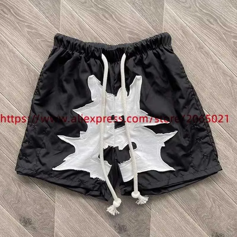 Men`s Shorts Billionaire BLACKOUT  NET Shorts Men Women Mesh Drawstring Breeches T240112