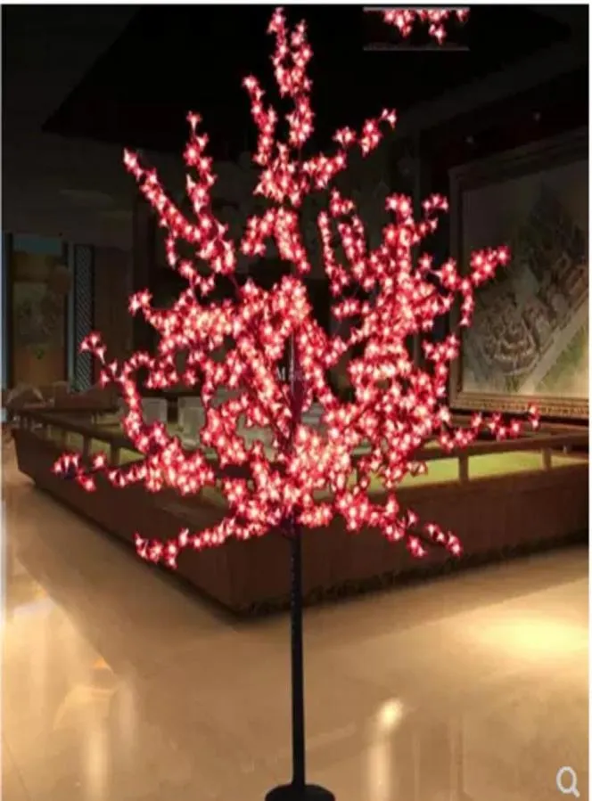 2M LED Crystal Cherry Blossom Tree Lights Natale Capodanno Luminaria Lampada decorativa per albero Paesaggio Illuminazione esterna5228001
