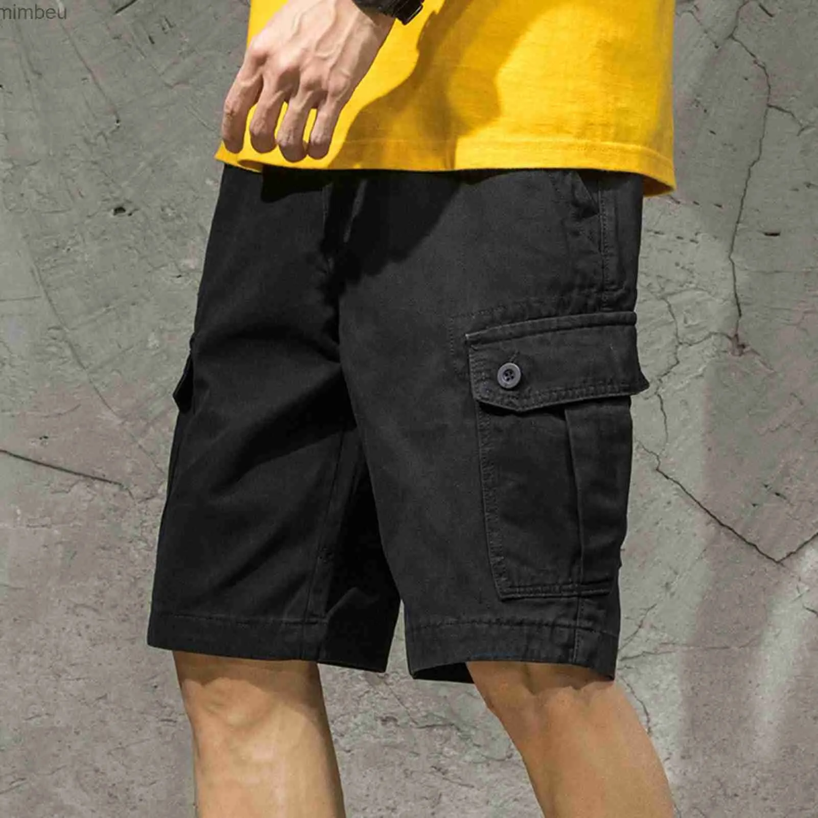 Shorts pour hommes 2022 nouveaux hommes coton lin Shorts pantalons mâle été respirant couleur unie lin pantalon Fitness Streetwear S-3XL 240227