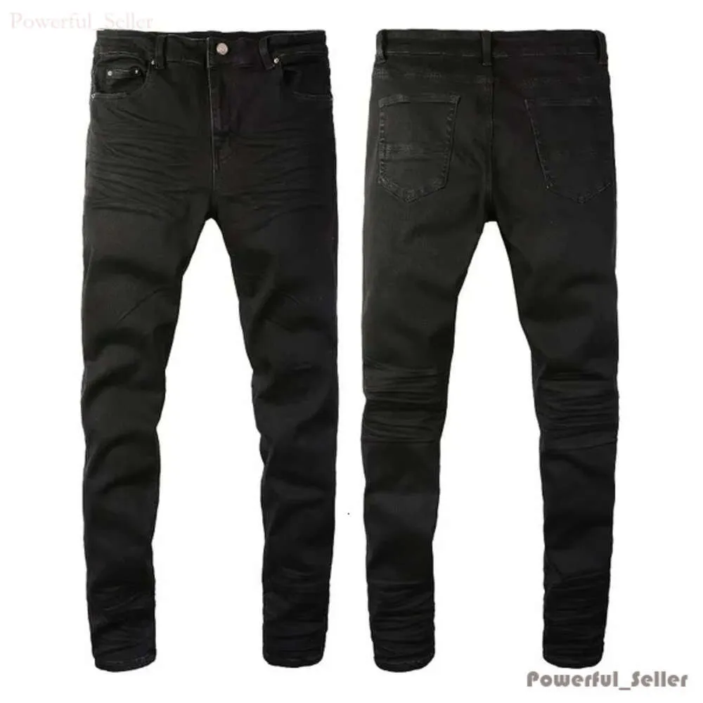 Paarse Jeans Designer Mannen Jeans Vrouwen Man Slim Fit Denim Brief Print Broek Gescheurde Jeans Heren Streetwear Grote Maat Broek Jeans 4171