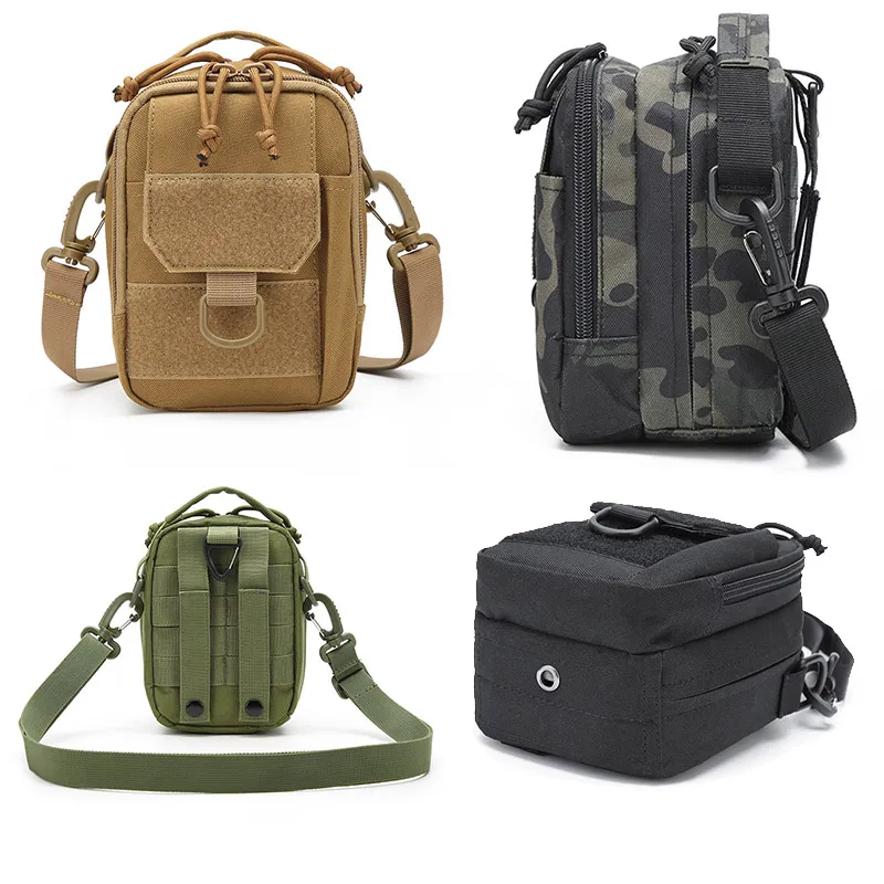 Petit sac à bandoulière tactique, sac à bandoulière pour Sports de plein air, randonnée, Kit de Camouflage, Versipack NO11-249