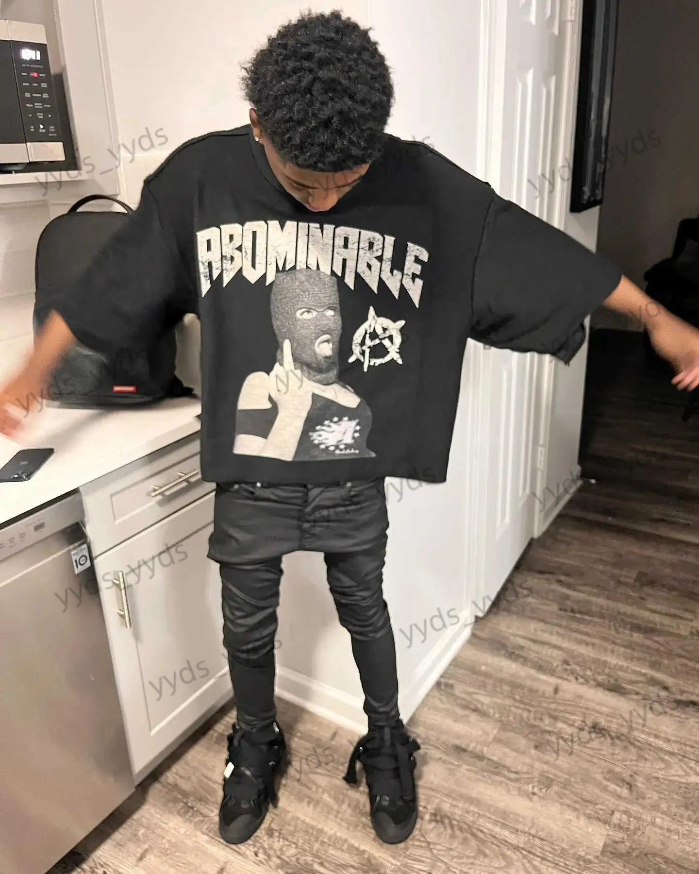 Oversized Graphic T-Shirt: Y2K Hip Hop Streetwear for Men - Shop