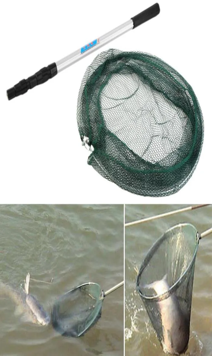 Telescopic Fishing Net Adjustable Collapsible Folding Fishing Landing Net  Extend