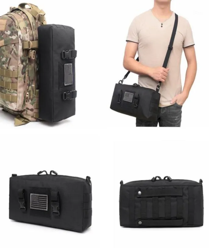 Сумки на открытом воздухе Molle System Tactical рюкзаки для пакетов пакеты Sport Sports Taist Plicking Camping Pack Bag16745140