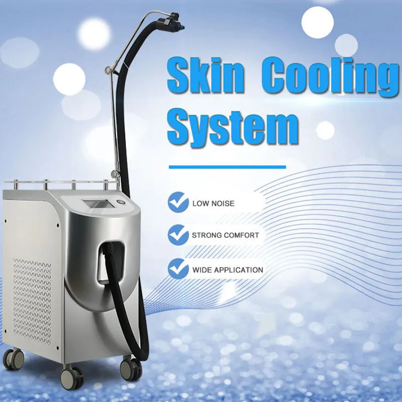 مبرد هواء الجلد -30C Zimmer Chiller Cryo 6 آلة تبريد البشرة البارد للهواء البارد لعلاج الليزر جهاز تبريد Zimmer لتخفيف الألم تقليل دامد التدفئة