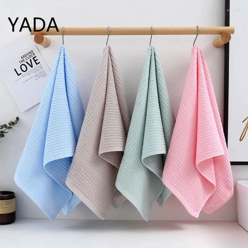 Asciugamano YADA Cotton Face Lavaggio per adulti Uomo Donna Set da bagno Quick Dry Soft Water Assorbente Domestico Senza pelucchi TW210117