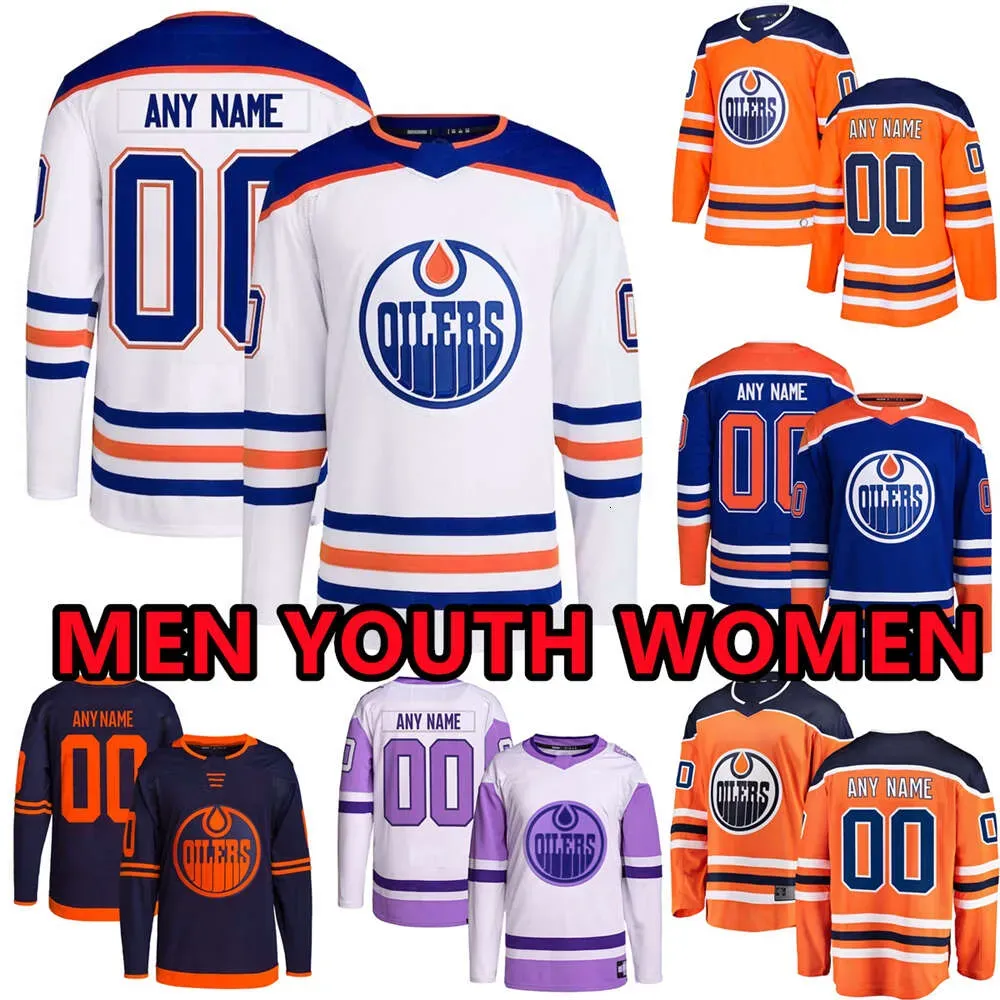 Custom Hockey Jerseys Edmonton''oilers''mens 36 Jack Campbell 5 Cody Ceci 14 Mattias Ekholm 37 Warren Foegele 18 Zach Hyman Mattias