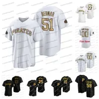 51 David Bednar 2022 All-star Game Jersey PIRATE Bryan Reynolds Ke`Bryan Hayes Daniel Vogelbach Michael Chavis Diego Castillo Jack Suwinski Ben Gamel Yoshi Tsutsugo