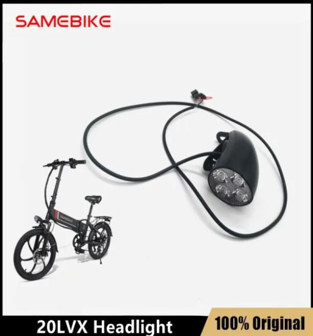 オリジナルSameBike 20LVXD30ヘッドライトアセンブリパーツスマートエレクトリックバイクヘッドライト交換アクセサリー9323301