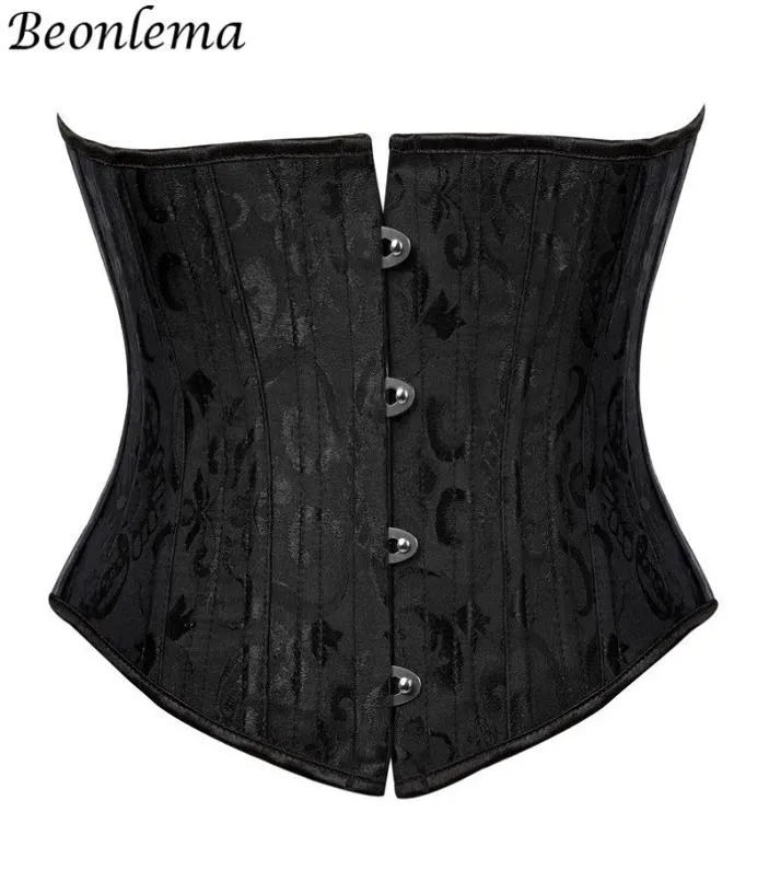 Beonlema Women Steel Bone Cincher Corset Weist Simling Underbust Fajas steampunk accessories femme xs3xl buff bustier j1907019426512