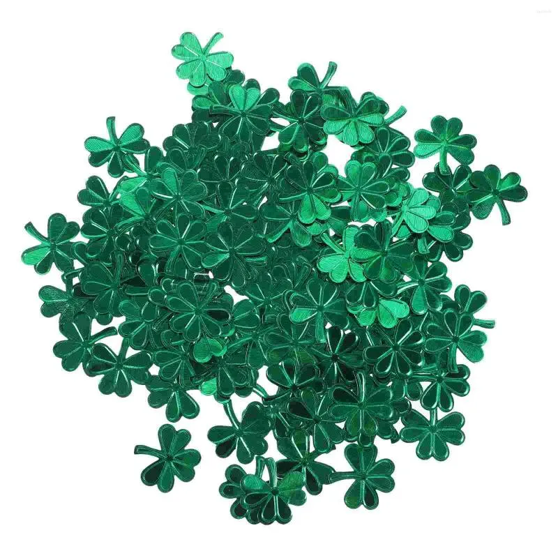 Parti Dekorasyonu 1 torba Shamrock Pulin Konfeti Balon Dolgusu