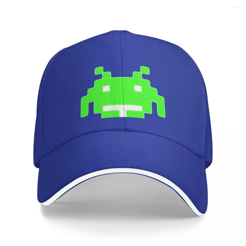 Berets Space Invaders Baseball Caps Snapback Fashion Hats Breathable Casual Outdoor Unisex Polychromatic Customizable