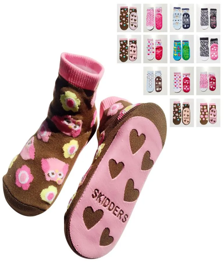 2022 Kinderkleding Sokken Cartoon Patroon Baby Wandelen Antislip Vloersokken3383362