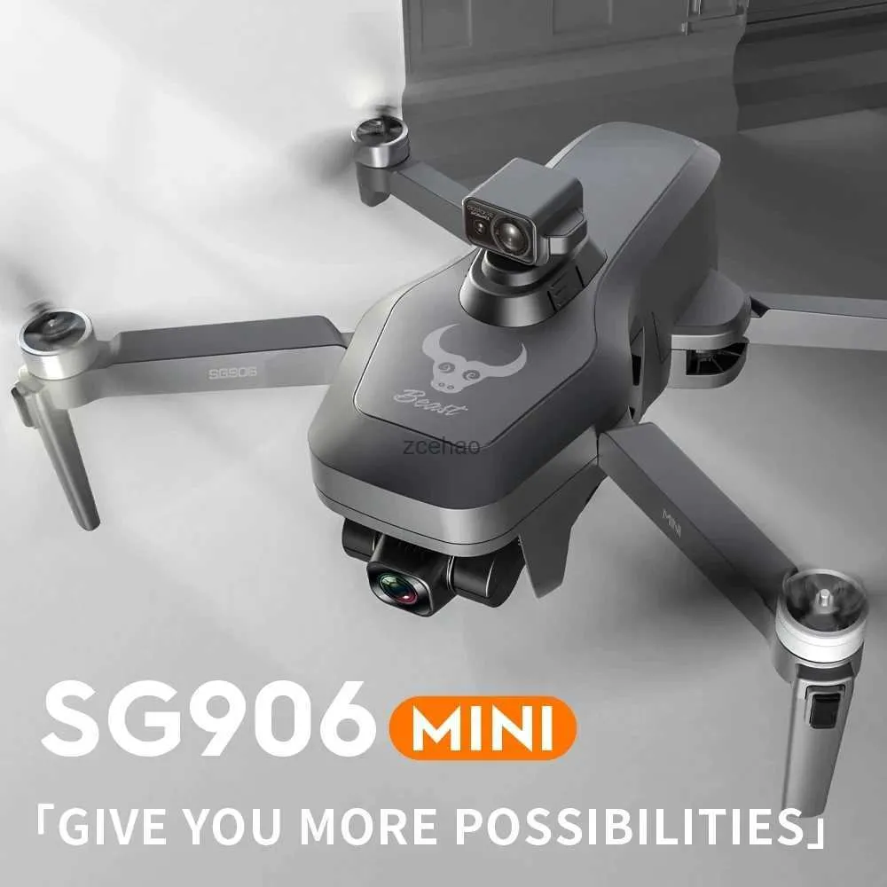 Drony Bestia SG906 Mini 5G GPS Dron 4K Professional HD Dual Camera Bezszczotek 360 Unikanie przeszkód Składane Quadcopter RC Dron