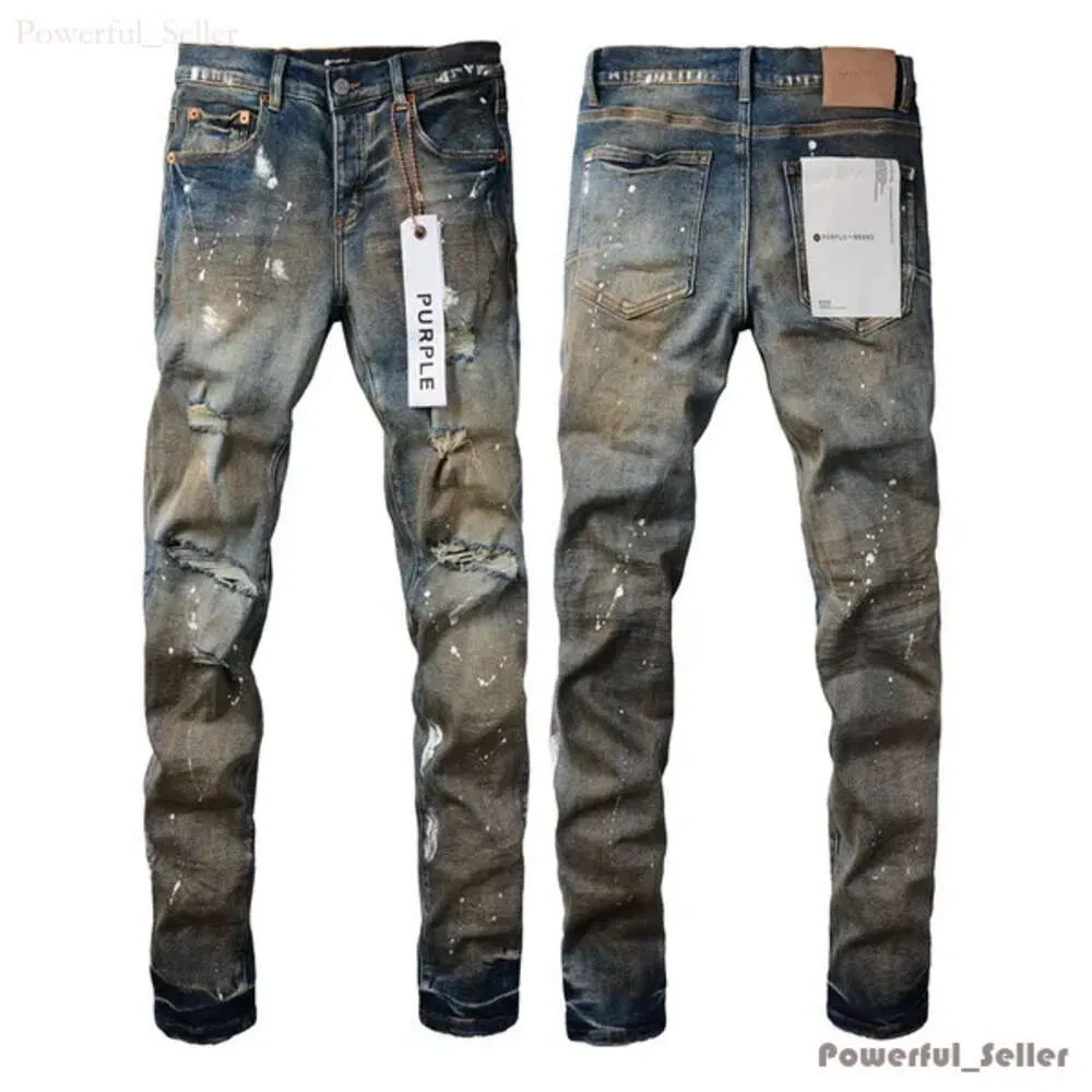 Purple Jeans Designer Hommes Jeans Femmes Homme Slim Fit Denim Lettre Imprimer Pantalon Ripped Jeans Hommes Streetwear Grande Taille Pantalon Jeans 5825