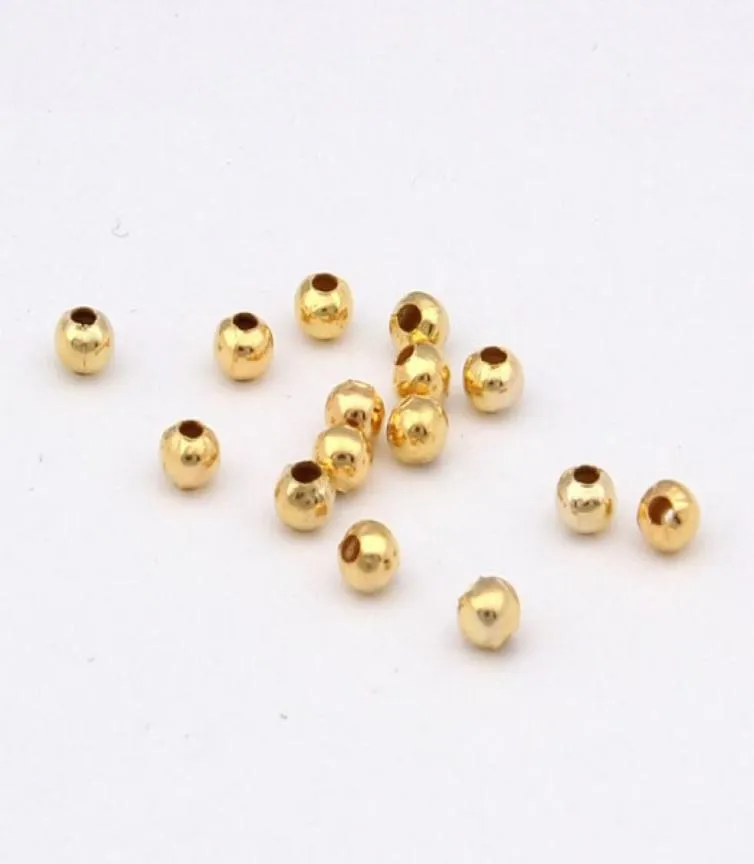 10000 piece DIY Jewelry Accessories Metal Iron Spacer Round Beads DIY Jewelry Accessory for Jewelry Making 6 Colour Select5736253