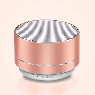 Bluetooth głośnik głośnikowy głośnik mini przenośne głośniki A10 Bluetooth głośnik bezprzewodowy Hands Free z FM TF Glotka LED Player Audio Play