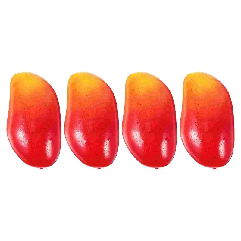 Party Decoration Artificial Mangoes Simulation Fake Fruit Home Decor Po Props Restaurant Display Ornaments Simulated Models