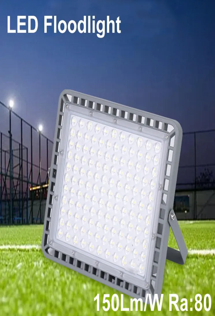 100W LED Flood Lights Floodlights Outdoor Bright Security Outsid LampIP67防水クールな白いスポットライトエクステリアフィクスチャーLIG8303022