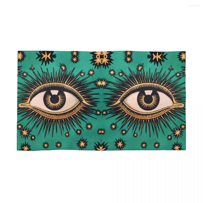 Asciugamano personalizzato All Seeing Eye Art Bath Pool Beach Asciugamani per il viso in cotone