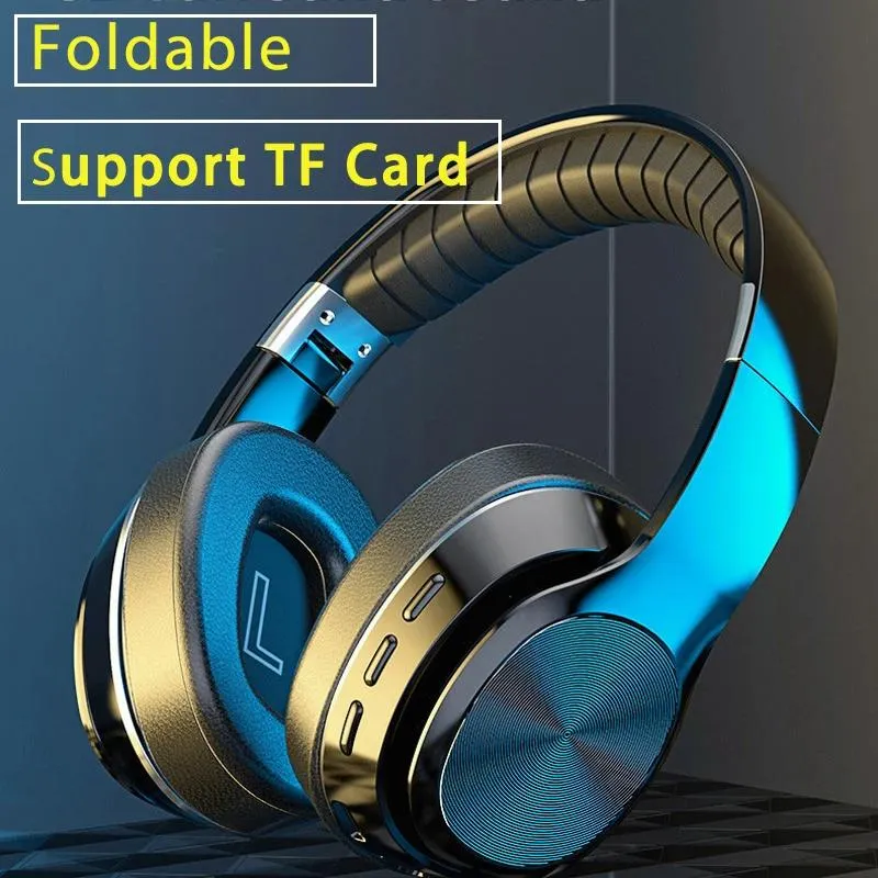 Headphones Wireless Headphones Foldable Bluetooth Earphones Earbuds Gaming Headset HIFI Sound Support TF Card for PC xiaomi iphone phone