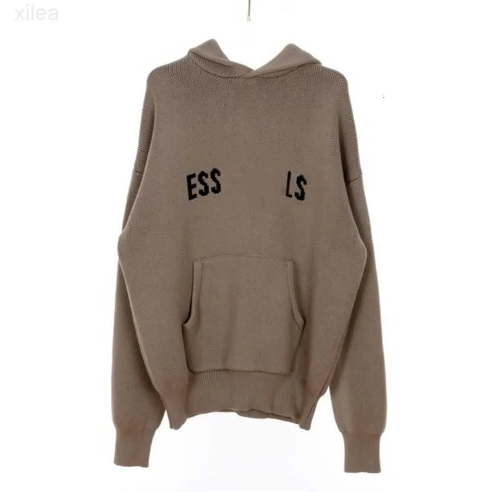 Es Designer Mens Women Long Sleeve Hoodies Letter Knit Hoody Knitted Sweaters Casual Pullovers Autumn Winter Spring Fashionzixfrfyg