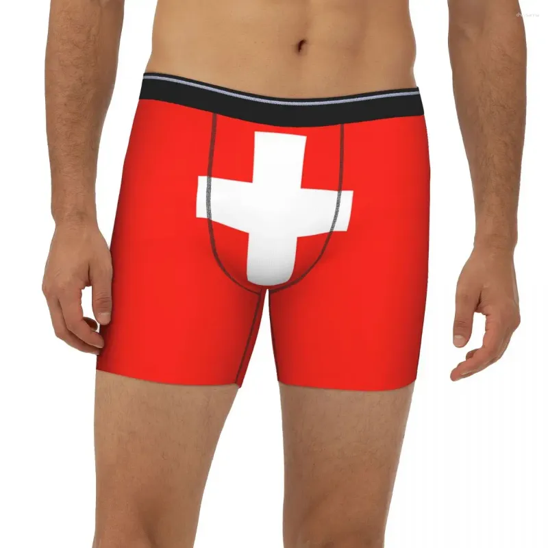Calzoncillos Bragas respirables Ropa interior masculina Pantalones cortos con estampado Calzoncillos tipo bóxer extendidos
