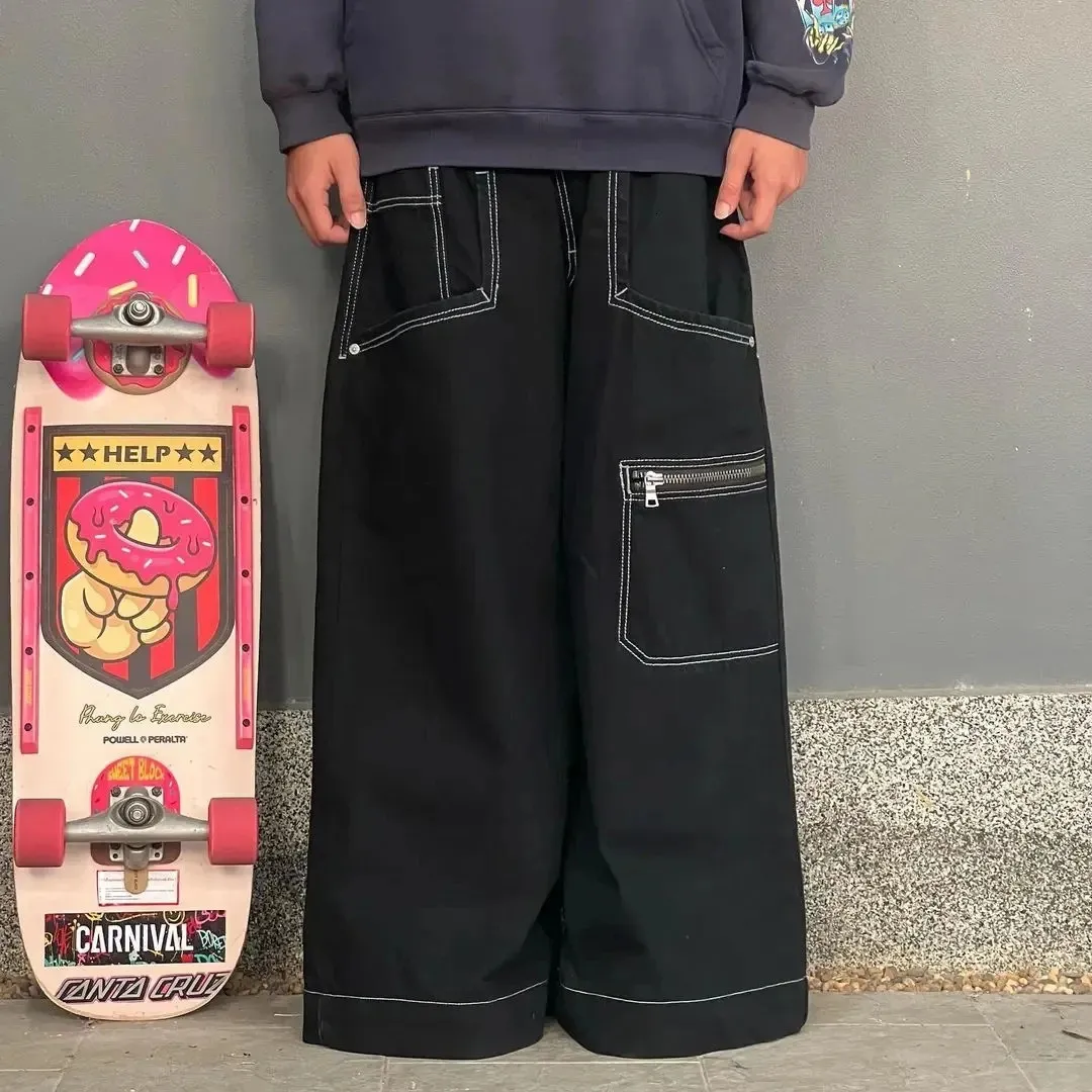 JNCO Gorilla Pattern Print Loose Fit Undercover Jeans For