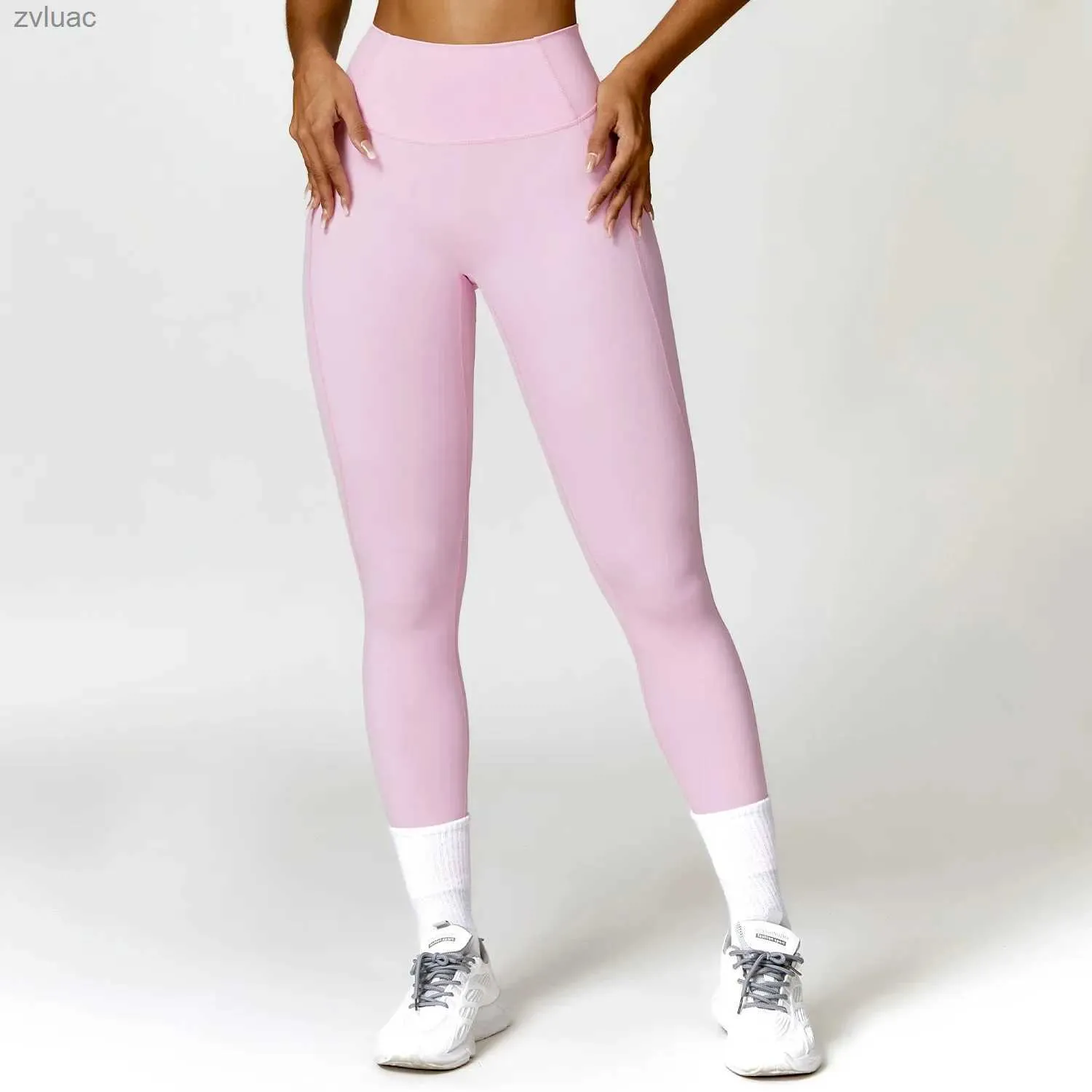 Yoga Outfit Yoga Outfit Push Up Gym Leggings Donna Vita alta Collant sportivi 2024 Lycra Leggins Mujer Nuovi vestiti Pilates Yoga Wear Rosa Blu Marrone Nero YQ240115