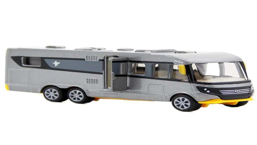 SIKU Alloy Motorhome Car Toy Simulation Camping RV Car Model Bus Toys For Children Gift Trailer LJ2009304867644