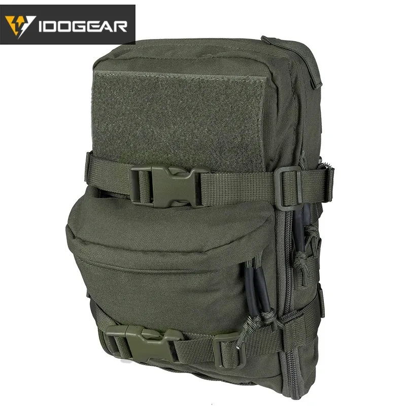 Idogear Taktik Hidrasyon Paketi Saldırı Molle Pouch Mini Airsoft Açık Spor Su Çantaları 3530 240111